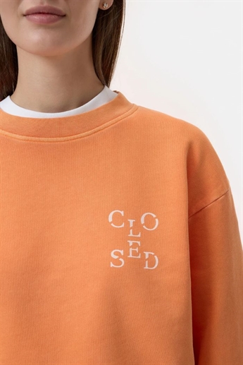 Closed, C95226 sweatshirt, Pumpkin